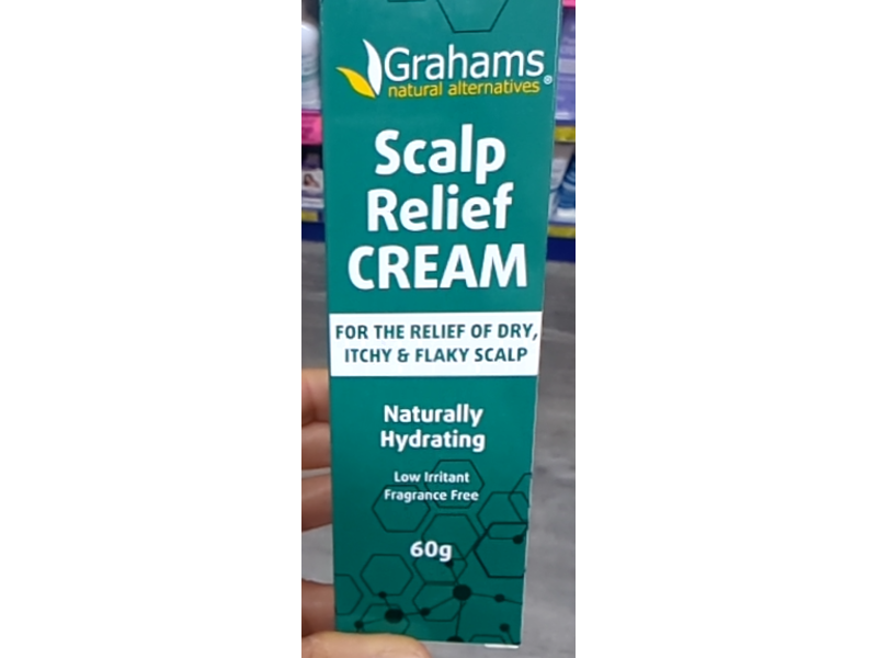 Grahams Natural Alternatives Scalp Relief Cream, 60 g