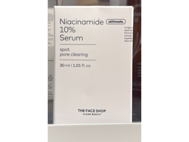 The Face Shop Spot Pore Clearing Serum, Niacinamide 10%, 1.01 fl oz.30 mL