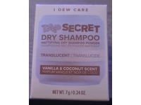 I Dew Care Tap Secret Dry Shampoo, Vanilla & Coconut Scent, 0.24 oz/7 g - thumbnail 2