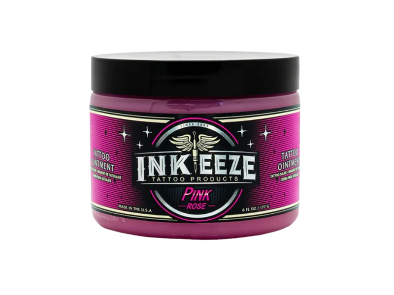 Inkeeze Tattoo Ointment, Pink Rose, 6 fl oz/177 g