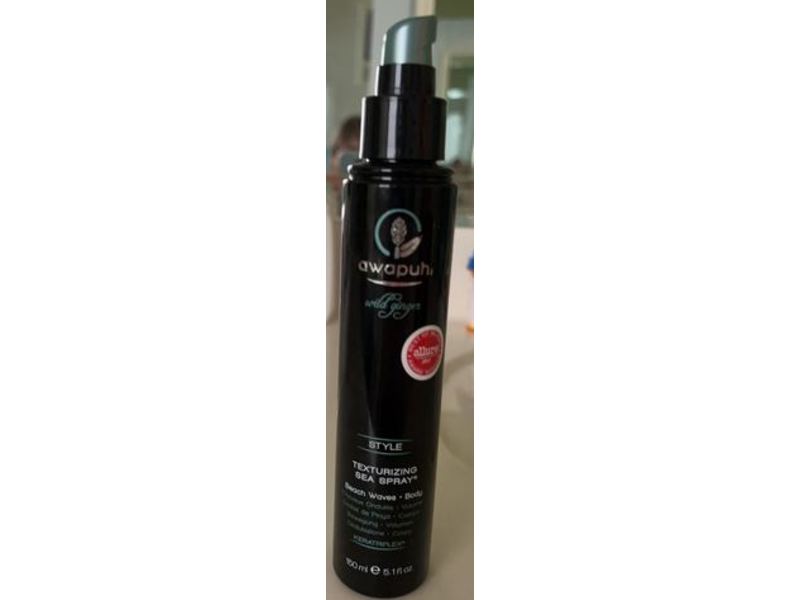 Awapuhi Wild Ginger Texturizing Sea Spray, 5.1 fl oz/150 mL