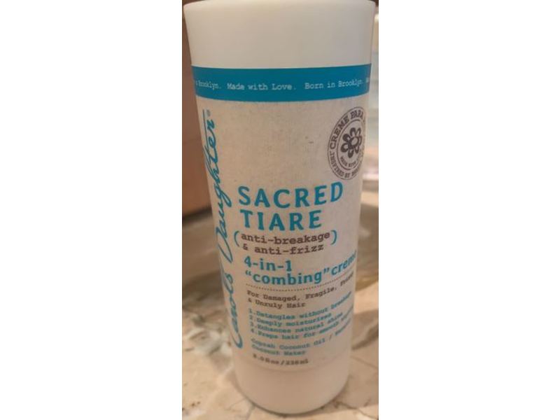 Carol's Daughter Sacred Tiare 4 In 1 Combing Creme, 8 fl oz/236 ml