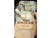 BioMiracle Hydrate & Soothe Overnight Cream Face Mask, Coconut, 1.23 fl oz/35 g - Image 3