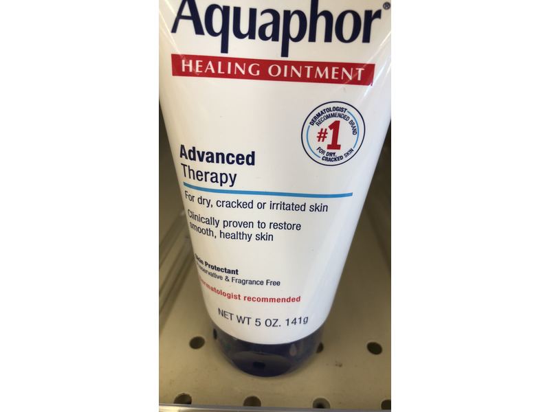 Aquaphor Advanced Therapy Skin Protectant Healing Ointment, 5 oz/141 g