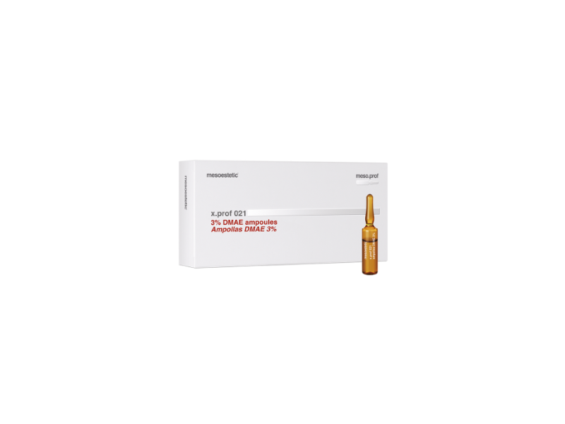 Mesoestetic X.Prof 021 3% DMAE Ampoules, 5 mL, 20 Count
