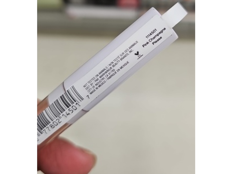 Wet n Wild Mega Slicks Lip Gloss, Pink Champagne Please, 0.6 oz