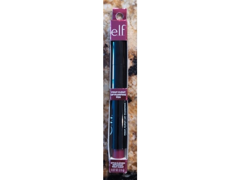 e.l.f. Pout Clout Lip Plumping Pen, Plum On Over, 0.07 oz/2.0 g
