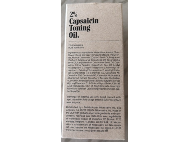 Necessaire The Body Oil, Grapefruit, 5.1 fl oz/150 mL