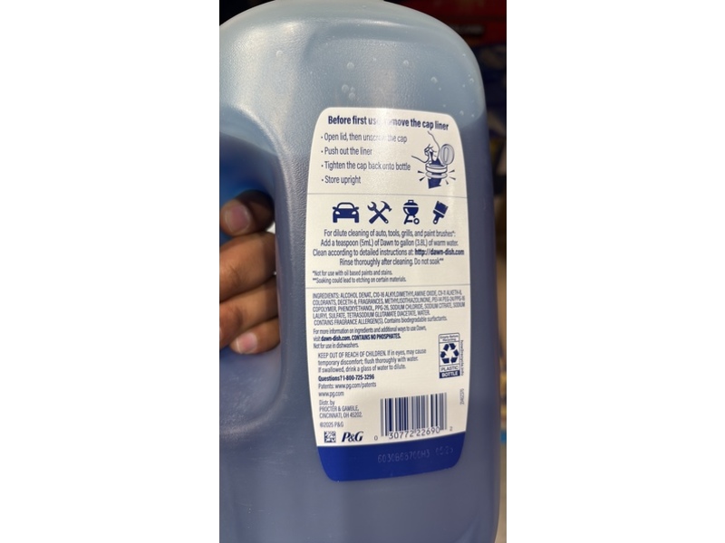 Dawn Platimum Advanced Power Dishwashing Liquid, Fresh Scent, 90 fl oz/2.66 L