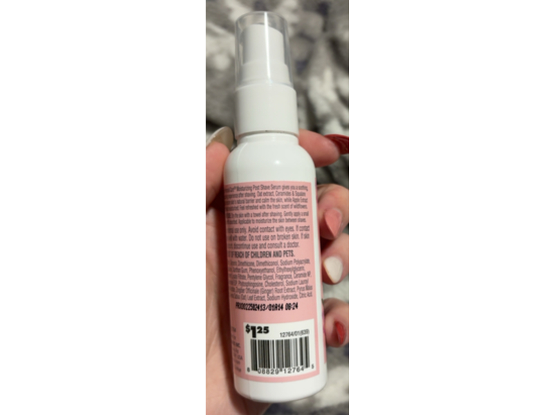 Personal Care Moisturizing Post Shave Serum, Wild Flower, 1.7 fl oz/50 mL