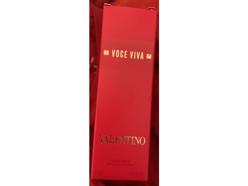Valentino Voce Viva Eau De Parfum Spray, 0.5 fl oz/15 mL