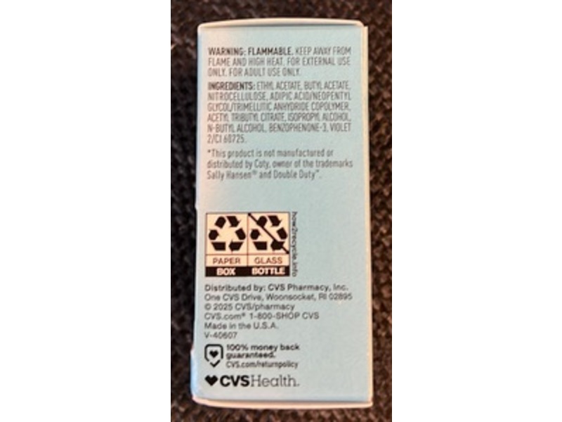 CVS Health Multi-Use Base & Top Coat, 0.5 fl oz/15 mL