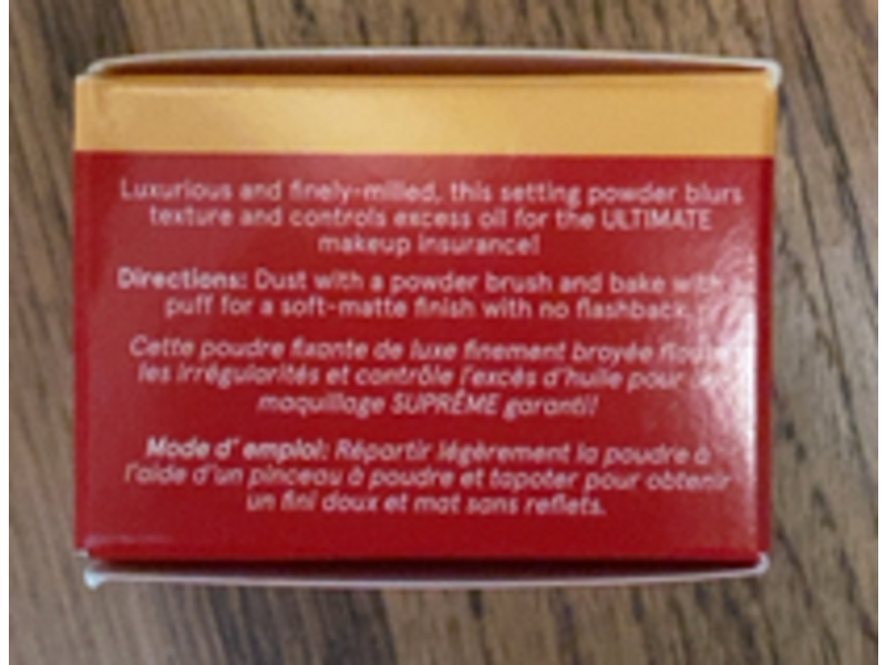 One/Size by Patrick Starrr Ultimate Setting Powder, Sweet Honey, 0.23 oz/6.5 g