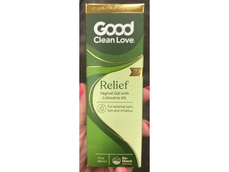 Good Clean Love Relief Vaginal Gel, 1 fl oz/29 mL