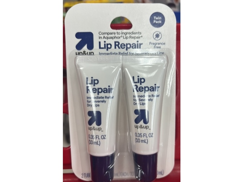 up&up Lip Repair, 0.35 fl oz/10 mL, Pack Of 2