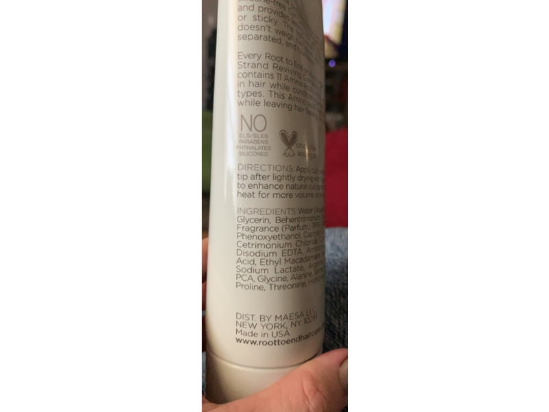 Root To End Curl Defining Cream, Strand Reviving, 8 fl oz/236 mL