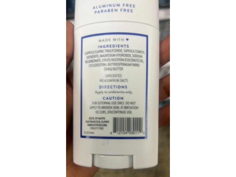 Native Limited Edition Scent Deodorant, Honey Melon, 2.65 oz/75 g