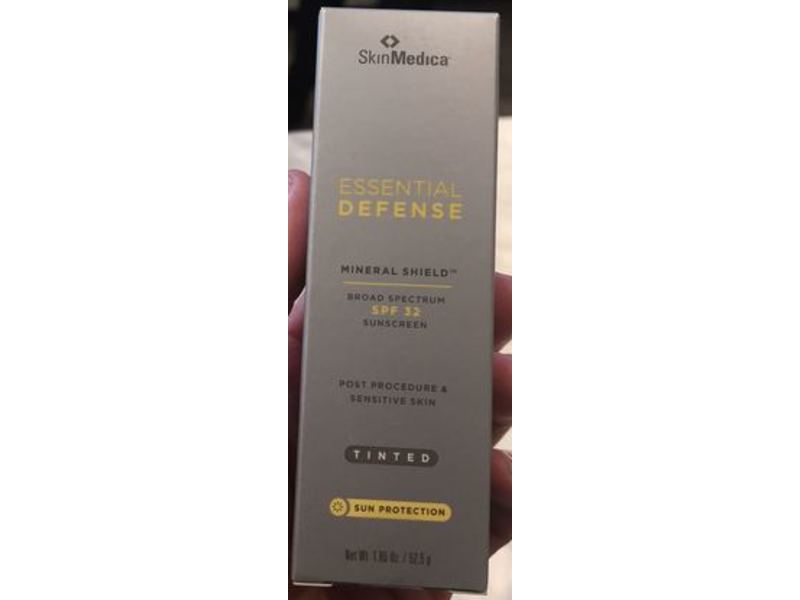 SkinMedica Essential Defense Mineral Shield Sunscreen, SPF 32, Tinted, 1.85 oz/52.5 g