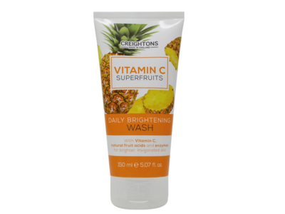 Creightons Daily Brightening Wash, Vitamin C Superfruits, 5.07 fl oz/150 mL
