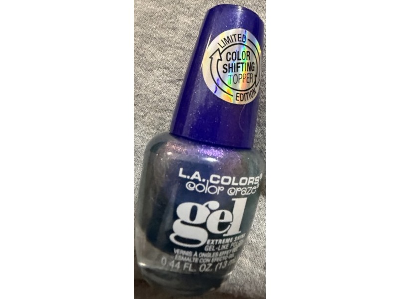 L.A. Colors Color Craze Gel Polish, Neptune CNL674, 0.44 fl oz/13 mL