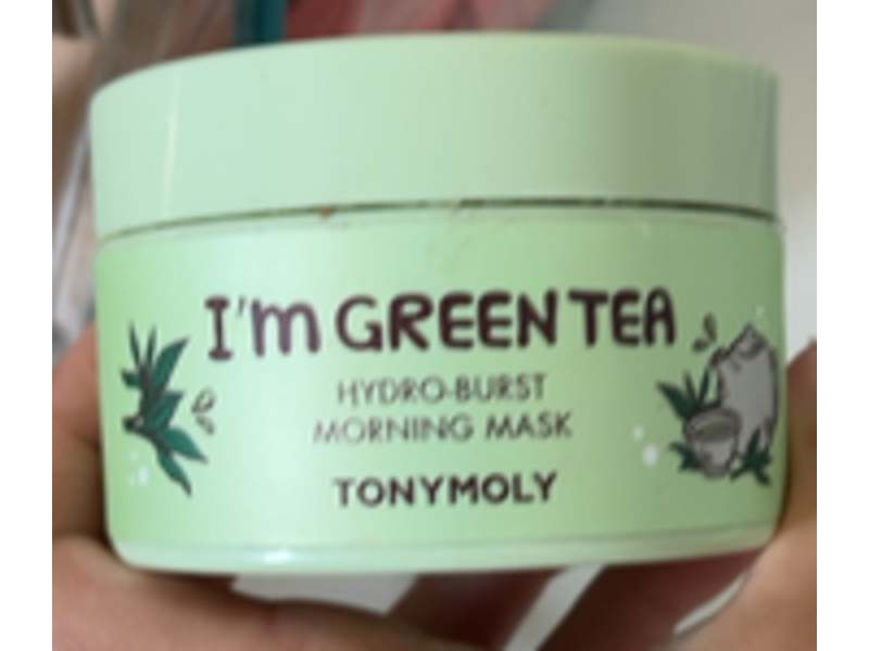 I'm Green Tea Hydro-Burst Morning Mask, Tonymoly