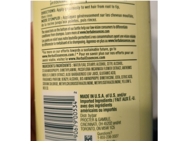 Herbal Essences Shine - Brillance Conditioner, Chamomile, 13.5 fl oz/400 mL