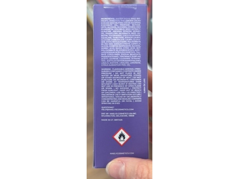 Maelys Get-Taut Body Firming & Hydrating Mousse-To-Oil, 1.5 fl oz/44 g