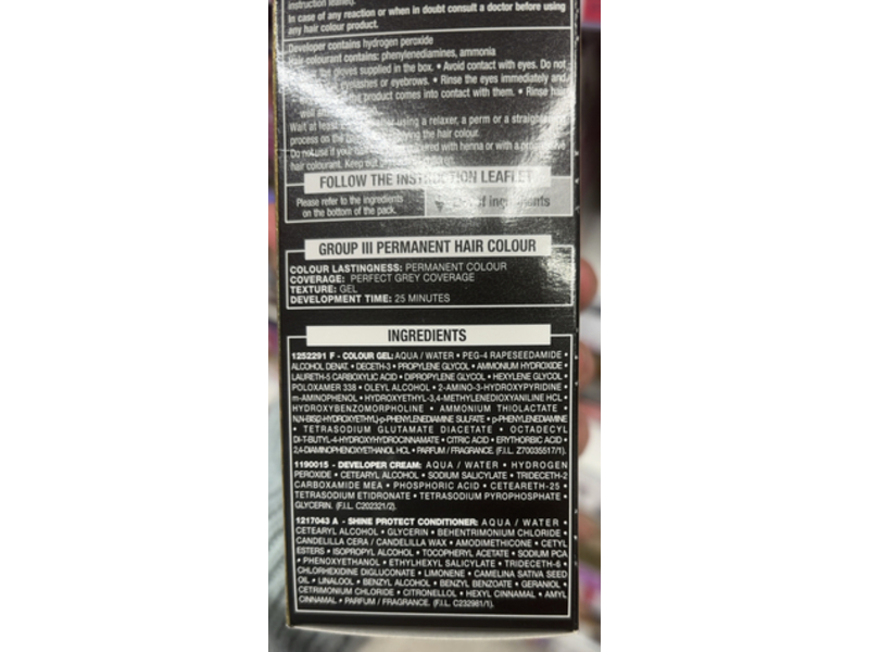 L'Oreal Paris Preference Rich Luminous Permanent Hair Colour, 3 Dark Brown