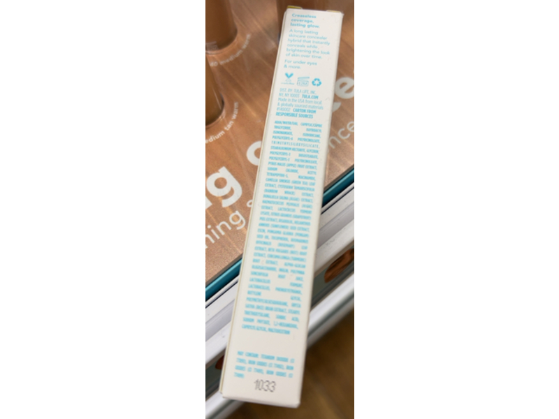 Tula Balanced Skin Care Radiant Skin Brightening Serum Concealer, 105, 0.18 fl oz/5.40 mL