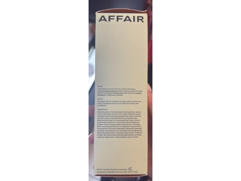 Crown Affair The Volumizing Shampoo, 8 oz/237 mL