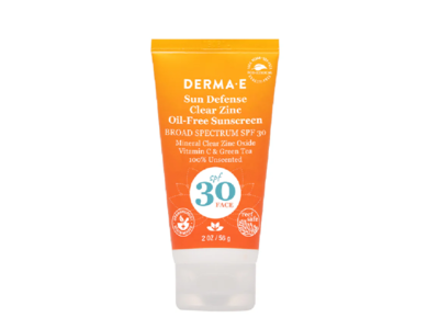 Derma E Sun Defense Mineral Oil-Free Sunscreen, SPF 30, 2 fl oz/56 g