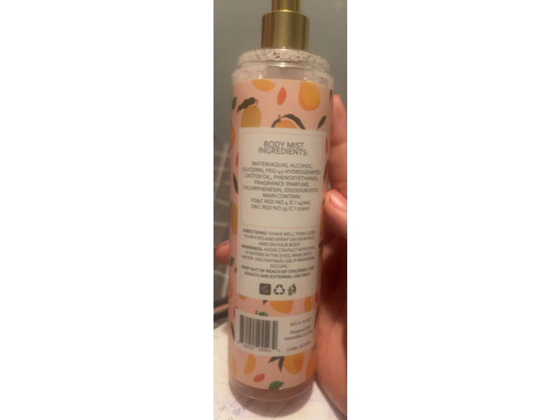 Freida & Joe Body Mist, Mango Pear, 8 oz