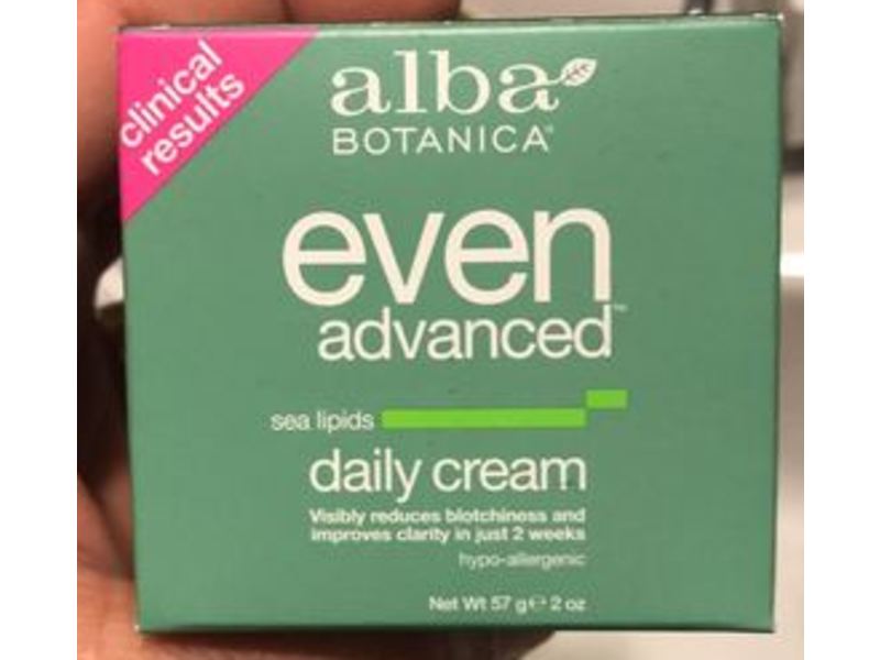 Alba Botanica Even Advanced Sea Lipids Daily Cream, 2 oz/57 g
