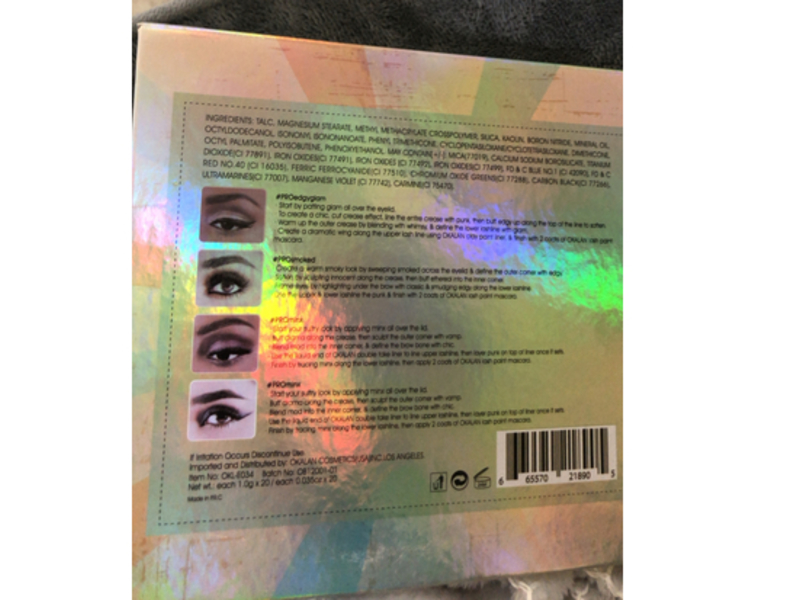 Okalan Natural Palette 20 Color Eyeshadow,