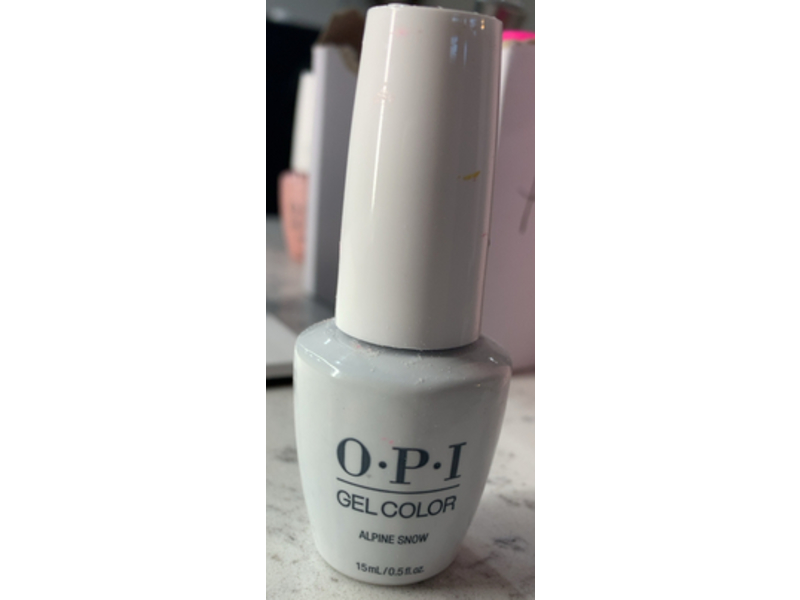 O.P.I Gel Color, Alpine Snow, 0.5 fl oz/15 mL