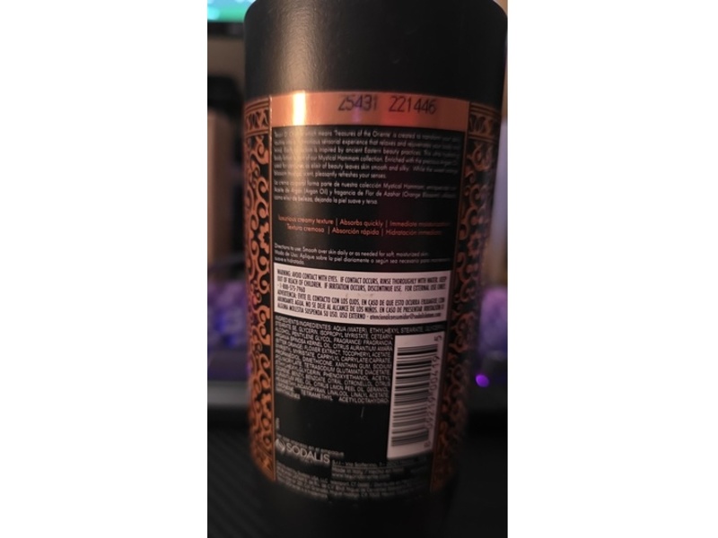 Tesori d’Oriente Hammam Body Lotion, Argan Oil & Orange Blossom, 13.5 fl oz/400 mL