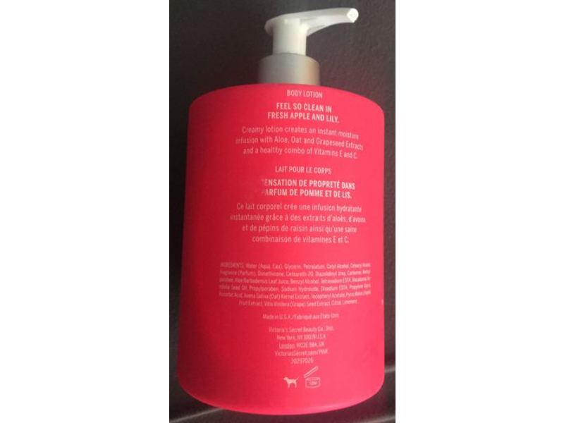 Victoria's Secret Pink Fresh & Clean Body Lotion, 16.9 oz/500 mL