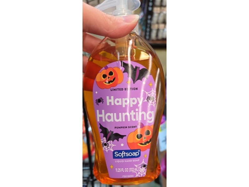 Softsoap Happy Haunting Liquid Hand Soap, Pumpkin, 11.25 fl oz/332 mL