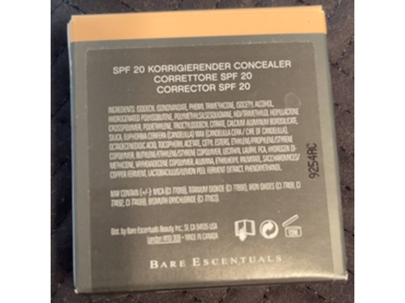 BareMinerals Correcting Concealer, SPF 20 Medium 2, 0.07 oz/2 g