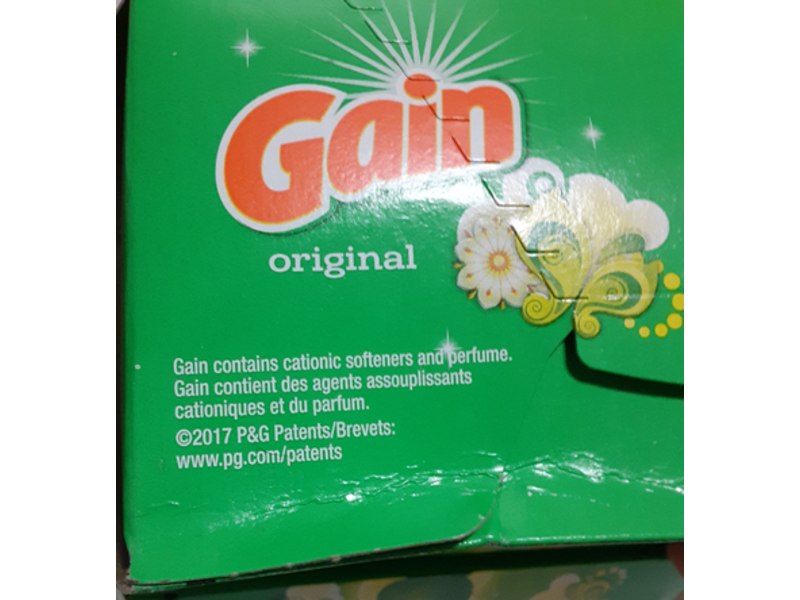 Gain Dryer Sheets, Original, 160 Count