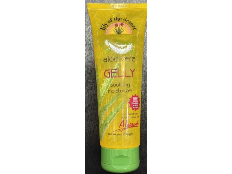 Lilly Of The Desert Soothing Moisturizing Gelly, Aloe Vera, 4 oz/114 g