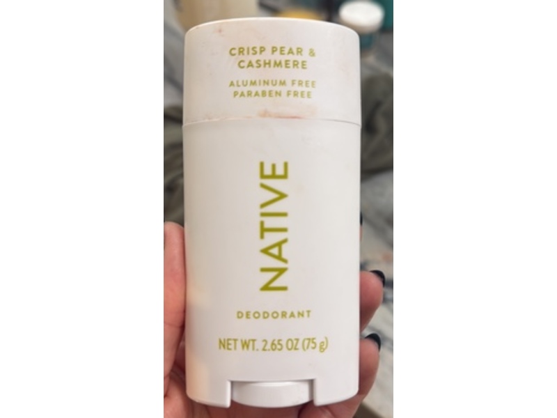 Native Deodorant, Crisp Pear & Cashmere, 2.65 oz/75 g