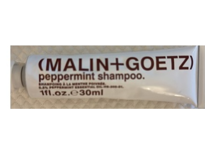 Malin + Goetz Shampoo, Peppermint, 1 fl oz/30 mL
