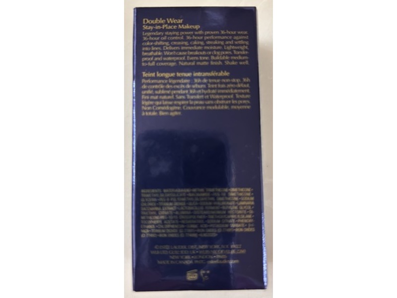 Estée Lauder Double Wear Stay-in-Place Foundation Makeup, 1N2 Ecru, 1 fl oz/30 mL