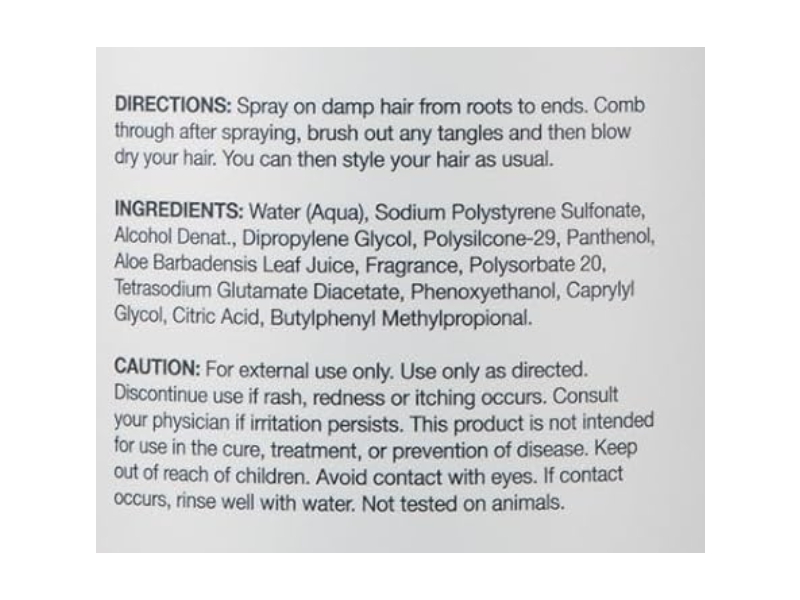 Ginger Lily Farms Salon Formula Thermal Guard Pro Protecting Hairspray, 12 fl oz/3.78 L
