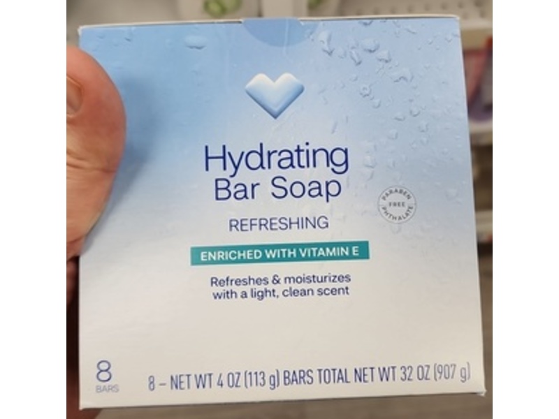 CVS Beauty Hydrating Bar Soap Enriched with Vitamin E, 4 oz/113 g, 8 Count 8