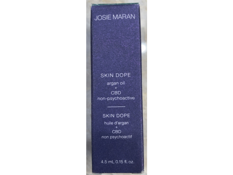 Josie Maran Skin Dope Argan Oil + CBD, 0.15 fl oz/4.5 mL