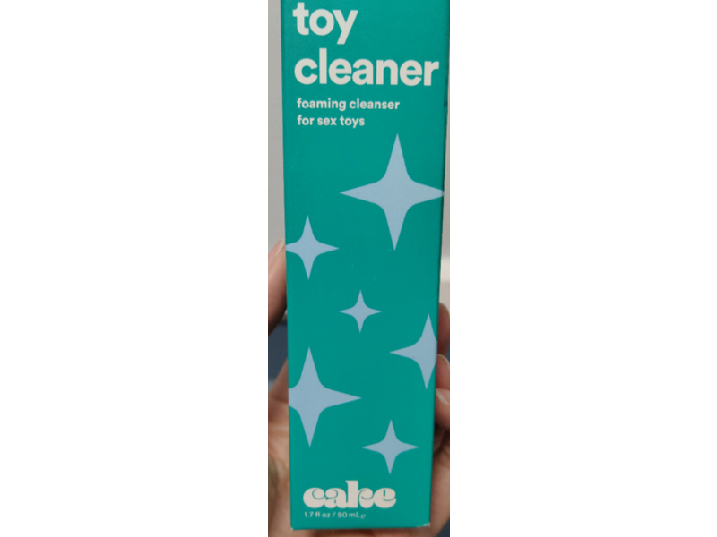 Cake Toy Cleaner Foaming Cleanser, 1.7 fl oz/50 mL