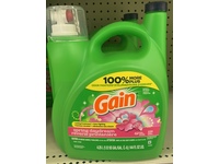Gain Liquid Laundry Detergent, Spring Daydream, 100 Loads, 144 fl oz/4.25 L - Image 3