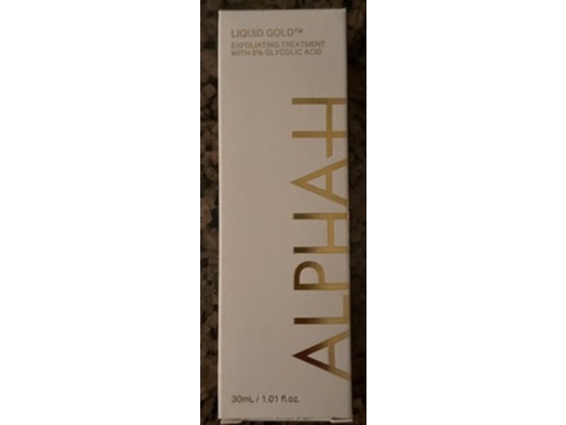 Alpha-H Liquid Gold Exfoliating Treatment, Glycolic Acid, 1.01 fl oz/30 mL